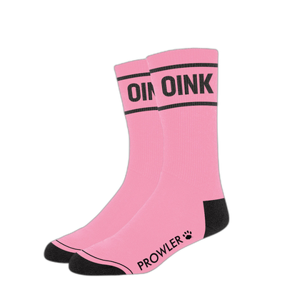 Prowler RED Oink Socks Pink Black
