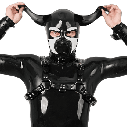 Furrjoi Silicone Beagle Hood White