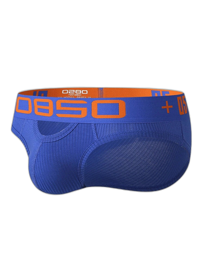 2 Pack Men's Hips Lifting Cotton Low-rise Briefs