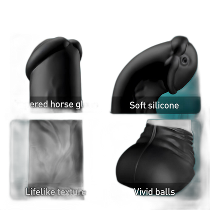 Thundr - 11.8 Inch Centaur Dildo – Thrusting & Vibrating Fantasy Dildo