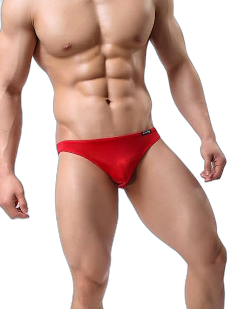 2 Pack Men's Breathable Ultra-thin Bikini