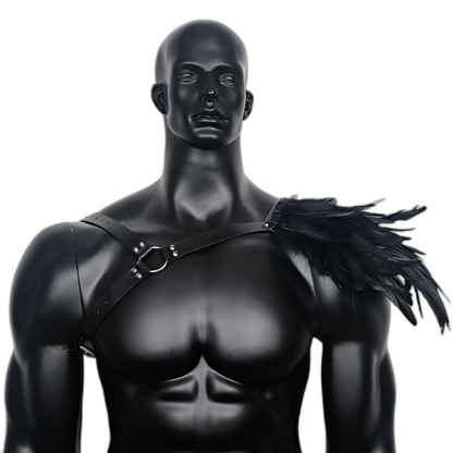 Dark Angel Feather Shoulder Harness