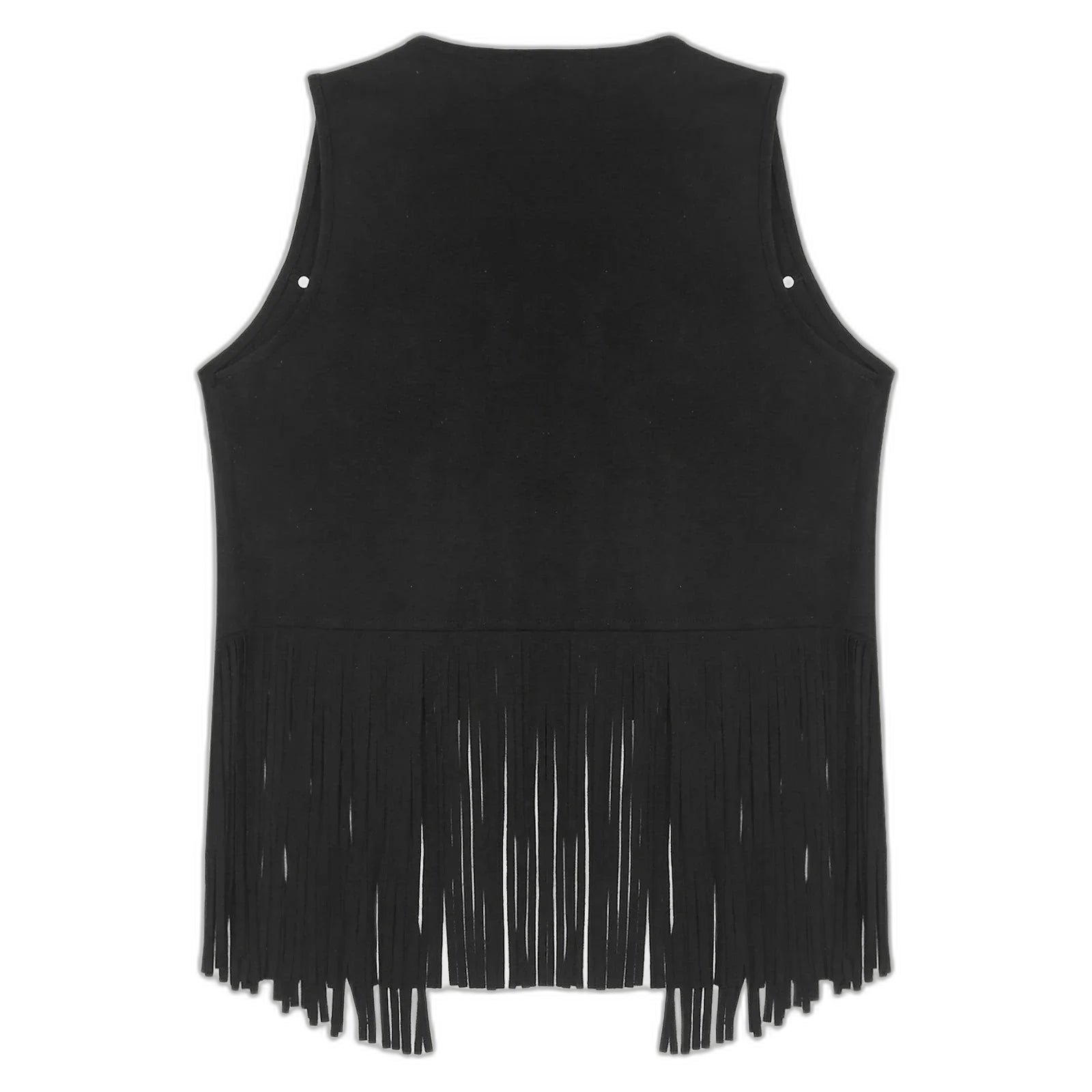 Suede Tassel Western Cowboy Vest