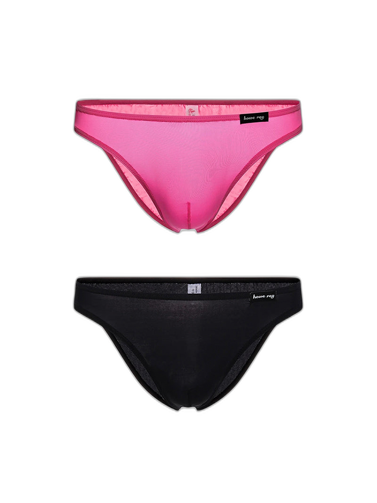2 Pack Men's Breathable Ultra-thin Bikini