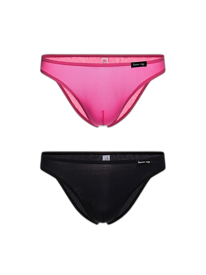 2 Pack Men's Breathable Ultra-thin Bikini