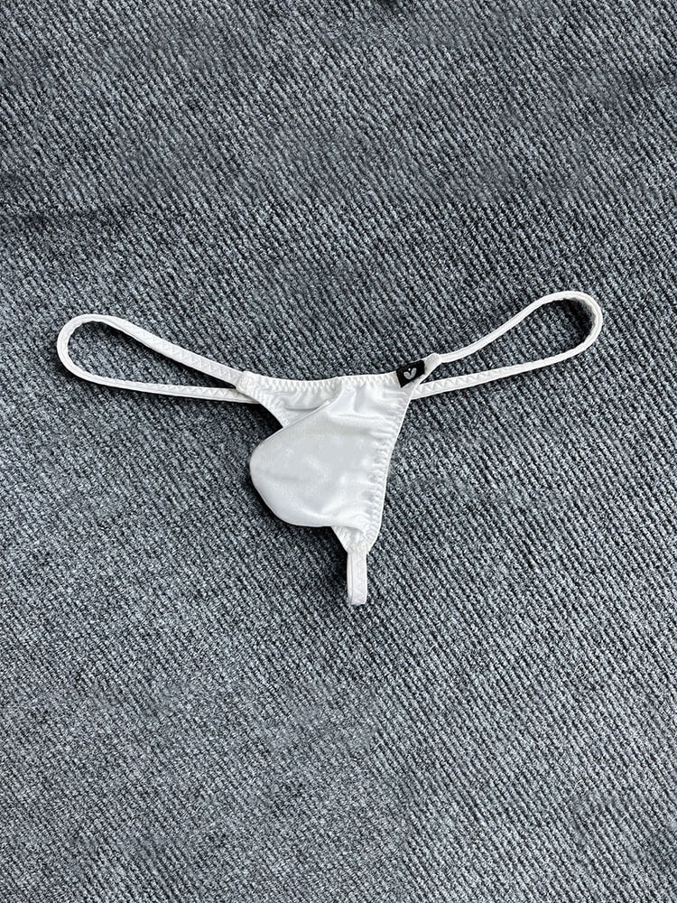 Men's Shiny High Elastic Durable Nylon Thong