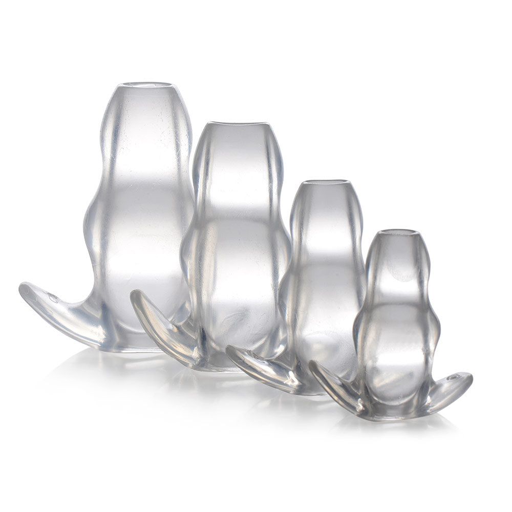 Clear View Hollow Anal Plug
