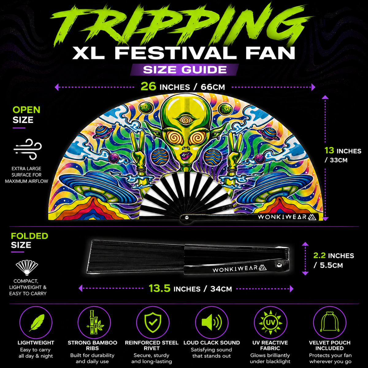 Alien XL Festival Fan