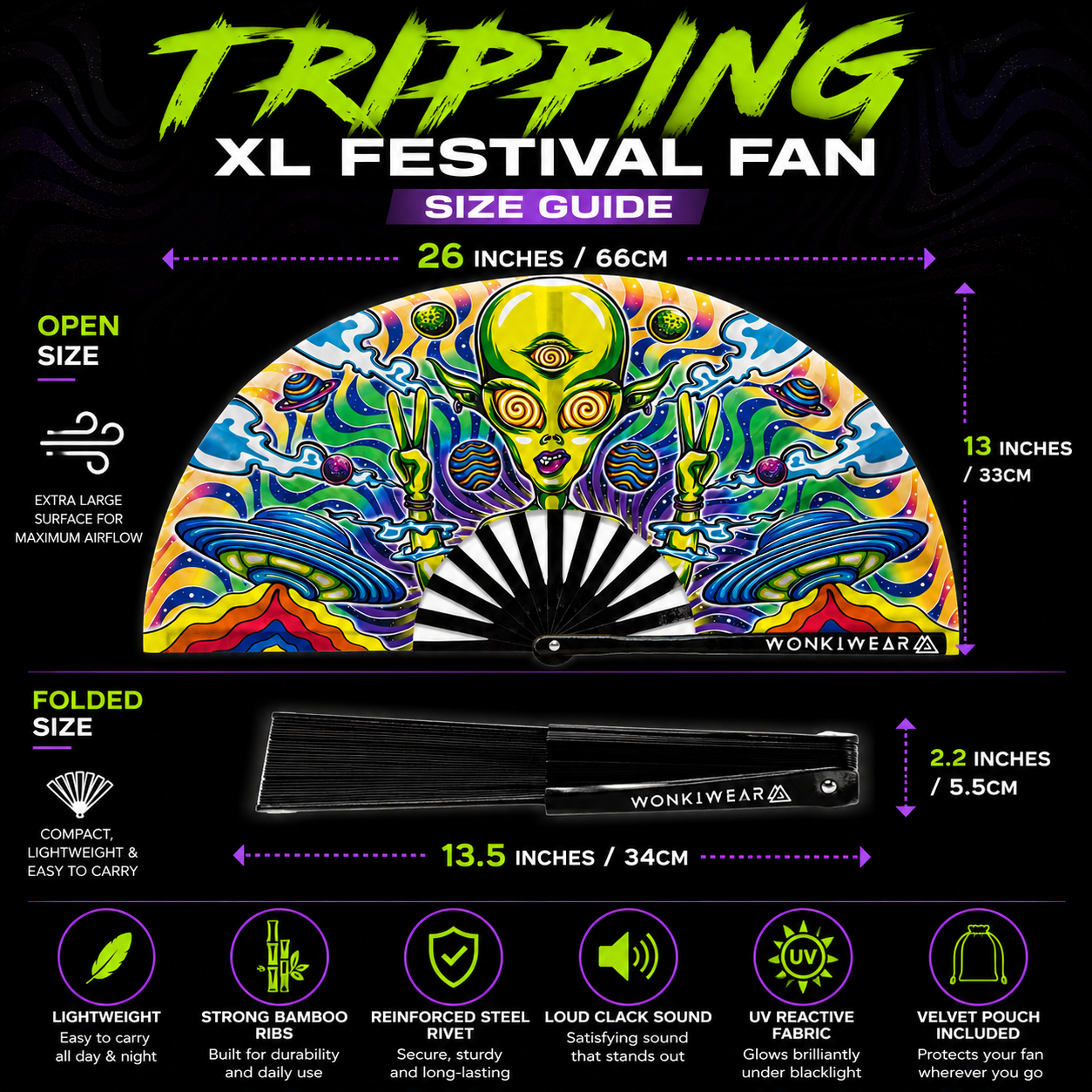 Alien XL Festival Fan