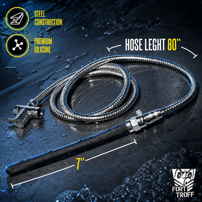 Apex Shower Set Shower Enema Kit with Toggle Valve