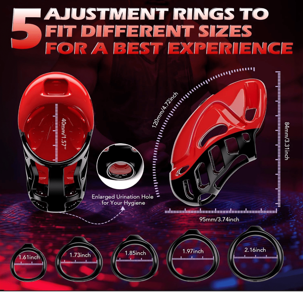 App Controlled Vibrating Chastity Cage - The Pup Play Hub