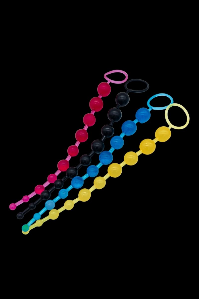 Assorted Silicone Anal Beads - The Pup Play Hub
