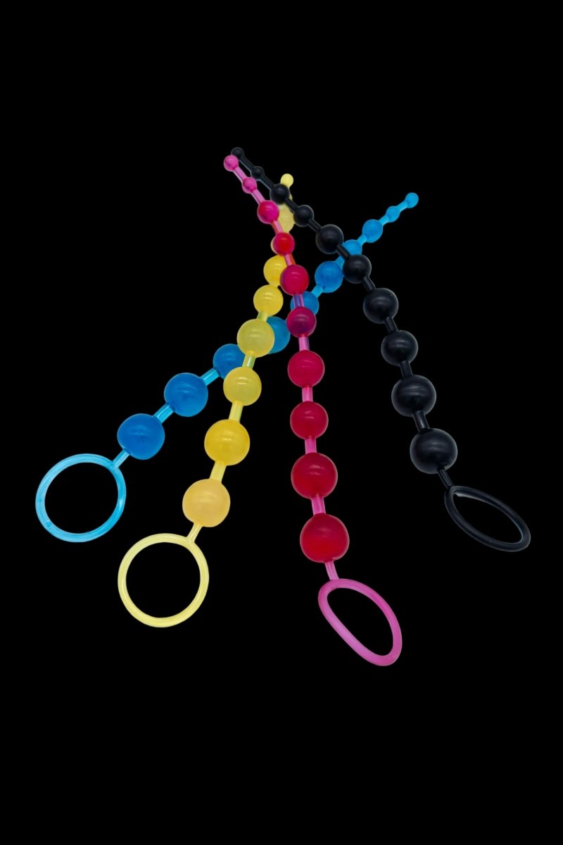 Assorted Silicone Anal Beads - The Pup Play Hub