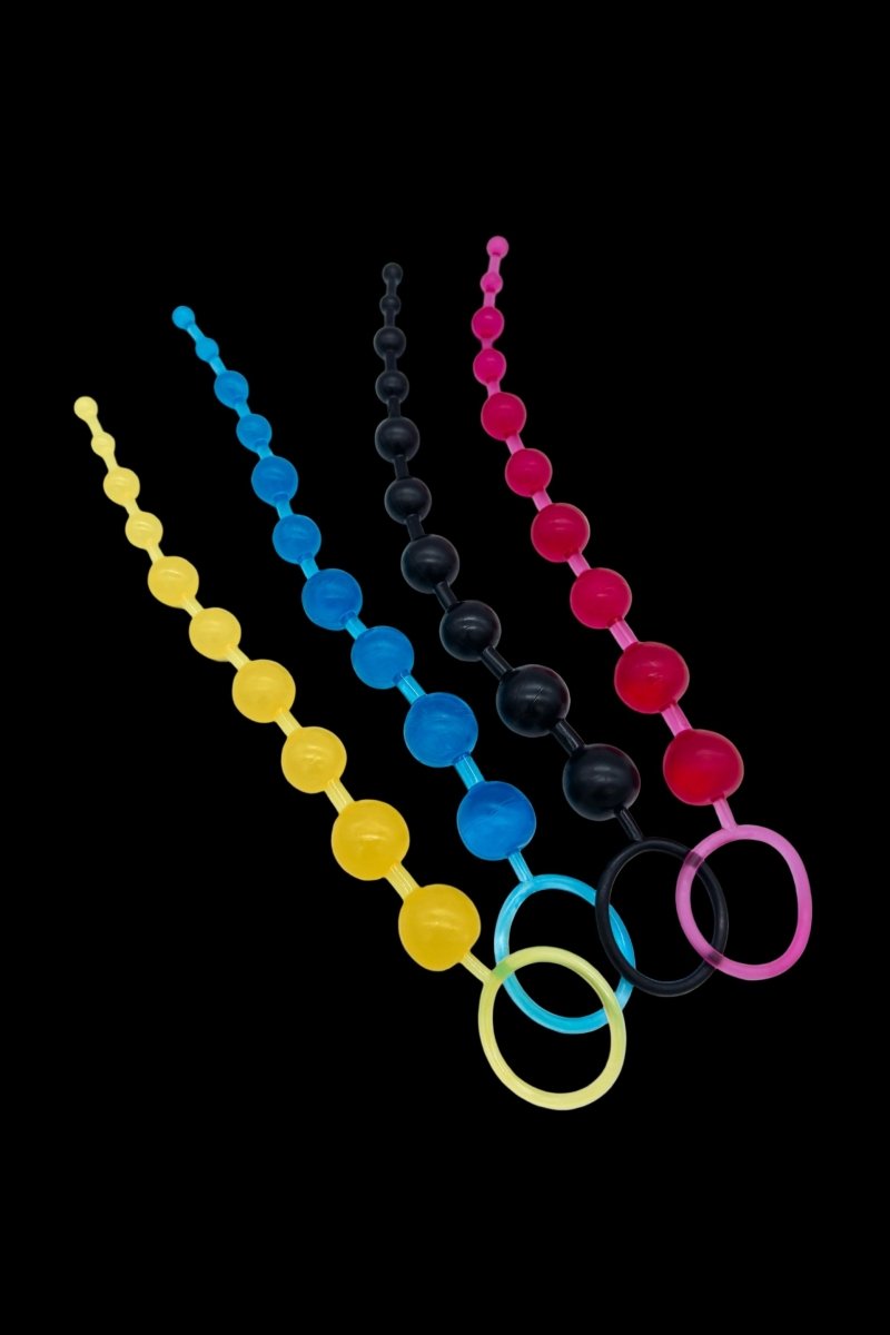 Assorted Silicone Anal Beads - The Pup Play Hub