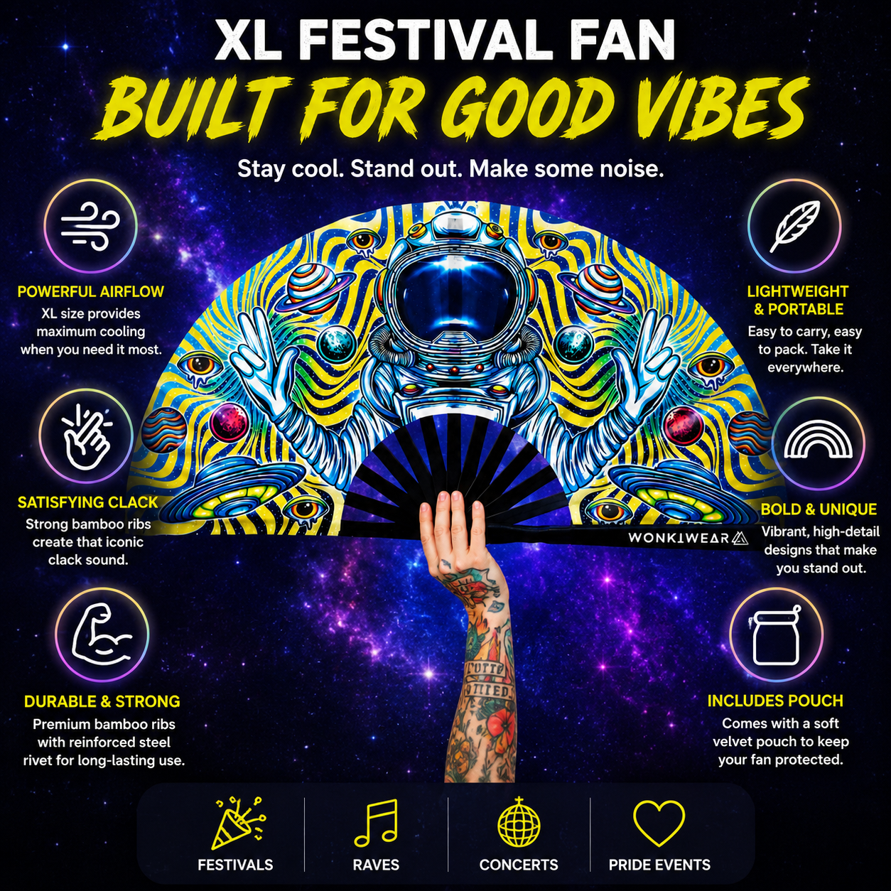 Astronaut XL Festival Fan