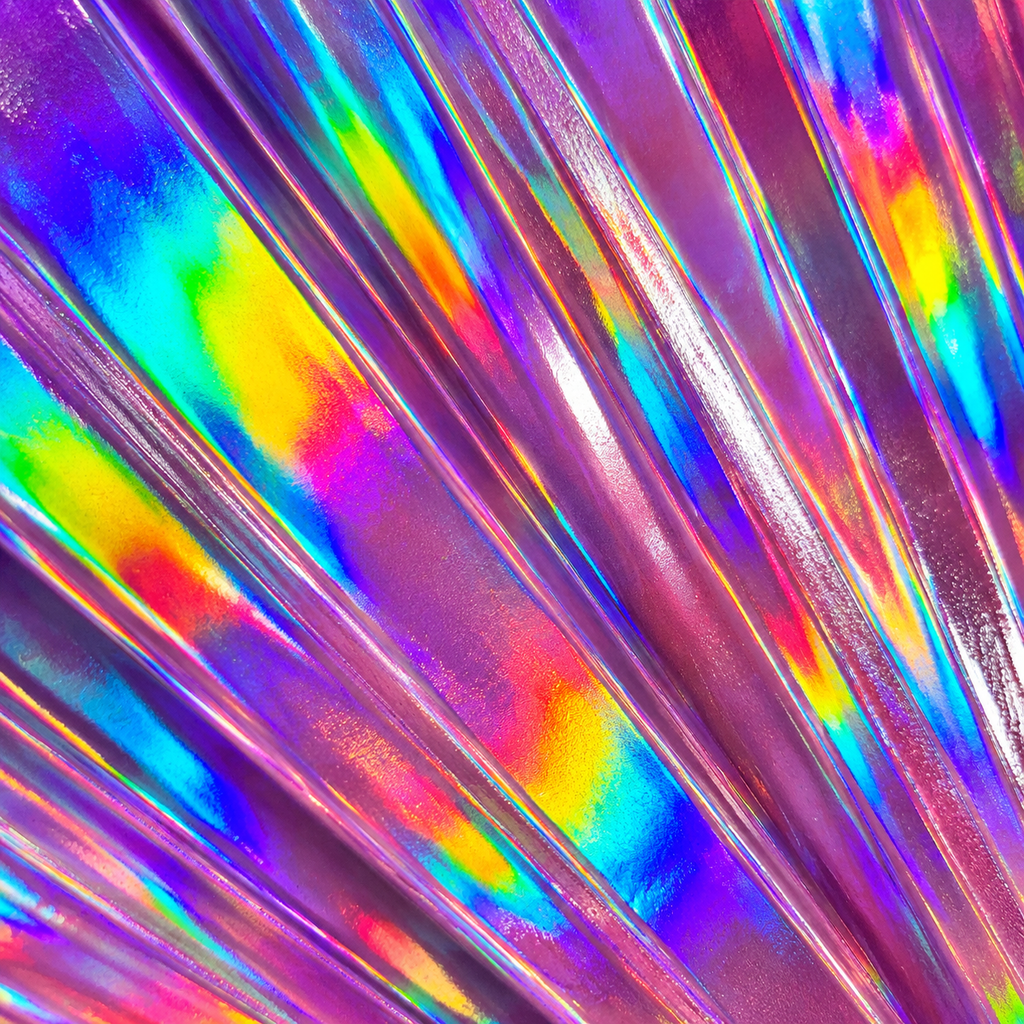 Aurora Galaxy Iridescent Festival Fan