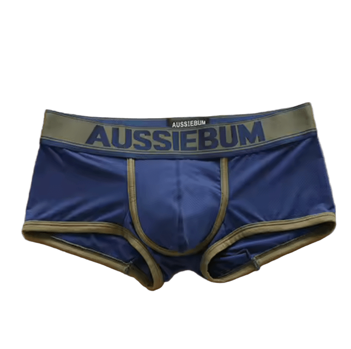 Aussiebum Mesh Trunks Blue/Green - The Pup Play Hub