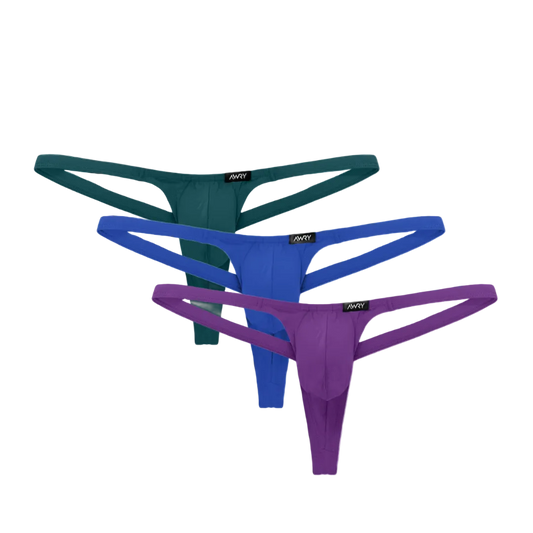 3 Pack PULSE V-String Thong