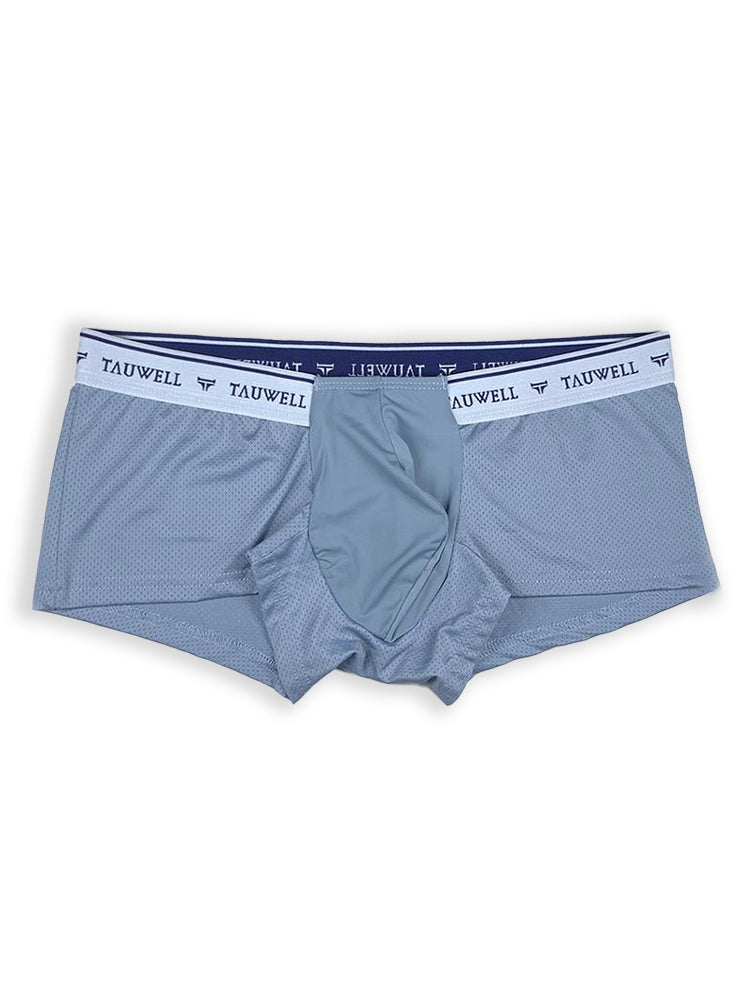 2 Pack Men's Sexy Comfortable Breathable Solid Color Trunks