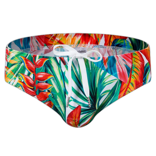 Jockmail Jungle Funk Push-Up Swim Trunks