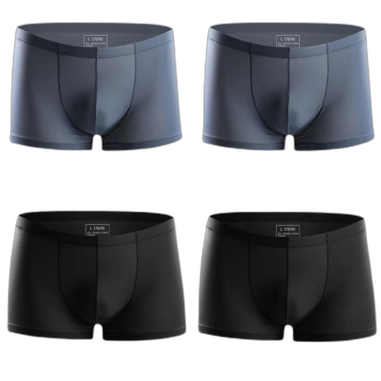 Ice Embrace Transparent Boxer Briefs (4 Pack)