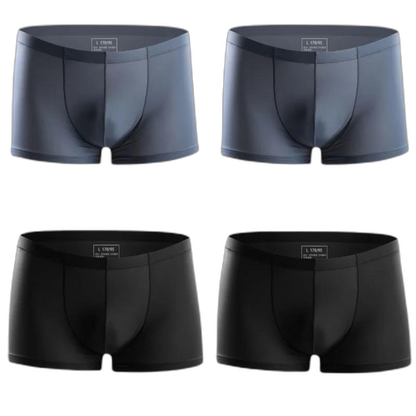 Ice Embrace Transparent Boxer Briefs (4 Pack)