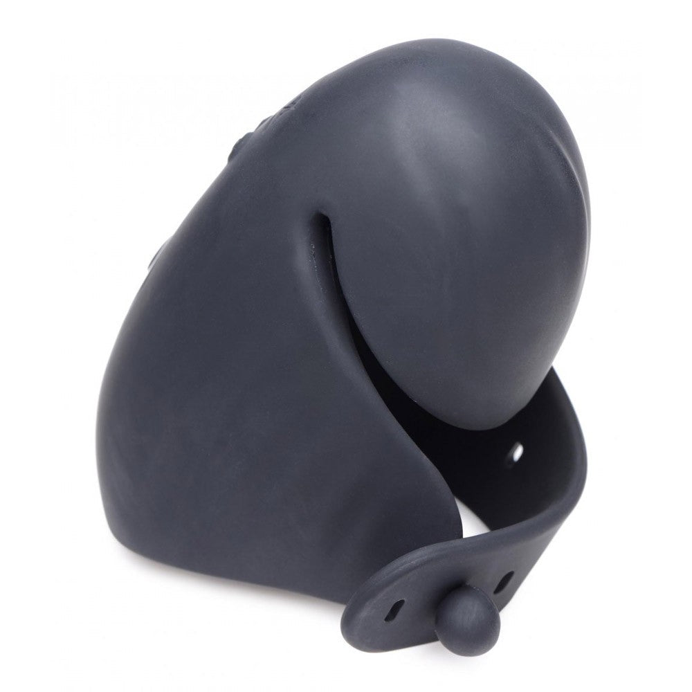 8X Vibrating Silicone Penis Head Stimulator