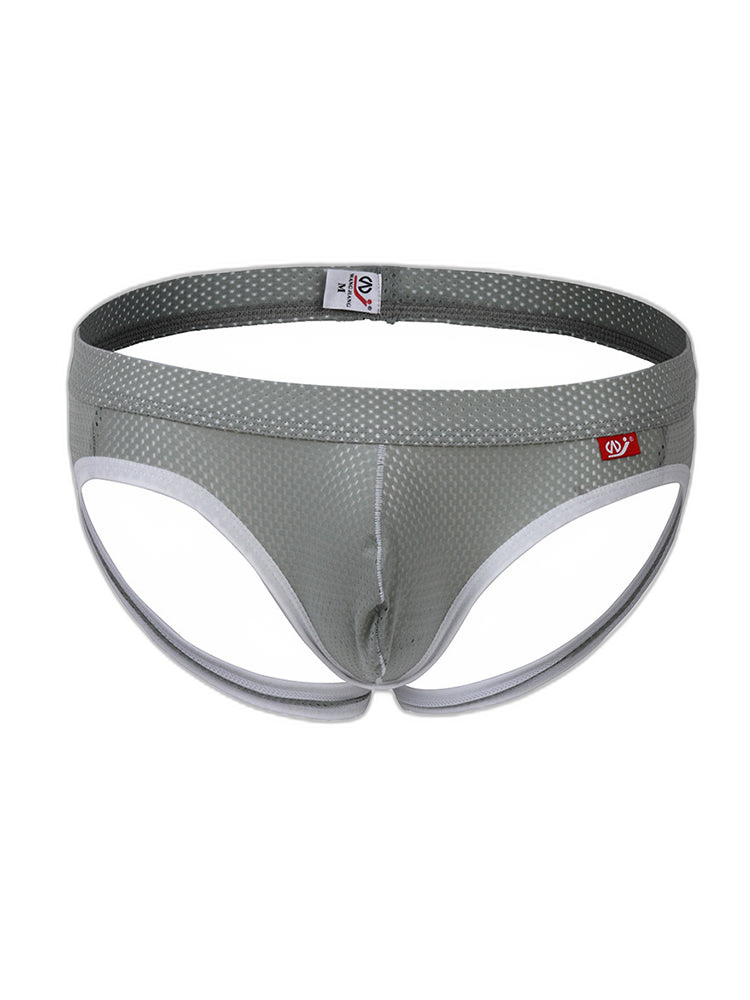 4 Pack Men's Low Waist Sexy Breathable Butt Lifting Stylish Comfortable Jockstrap