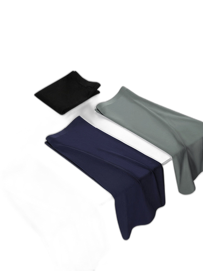 3 Pack Men's Breathable Seamless Mid-Length Boxer Briefs