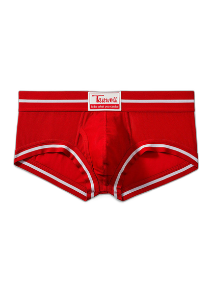 Men's Breathable Mesh Line Trunks with Fly