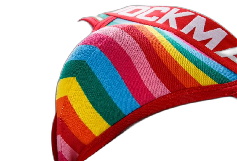 Jockmail Striped Briefs