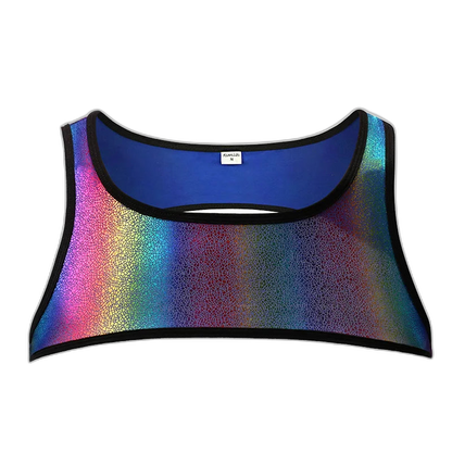 Rainbow Harness-Crop Top + Underwear