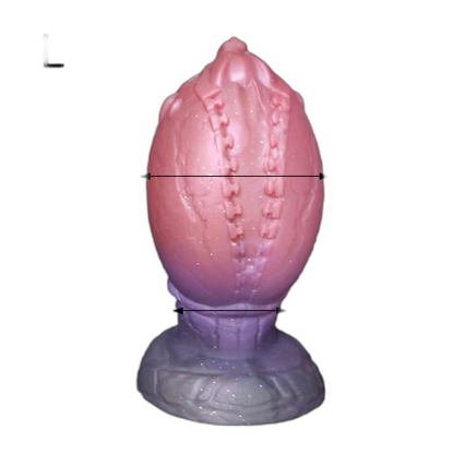 Dragon Hatch Silicone Egg Plug - Huge Anal Toy - Silicone Butt Plug - Anal Trainer