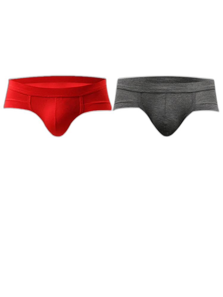 4 Pack Modal Soft Breathable Support Pouch Underwear