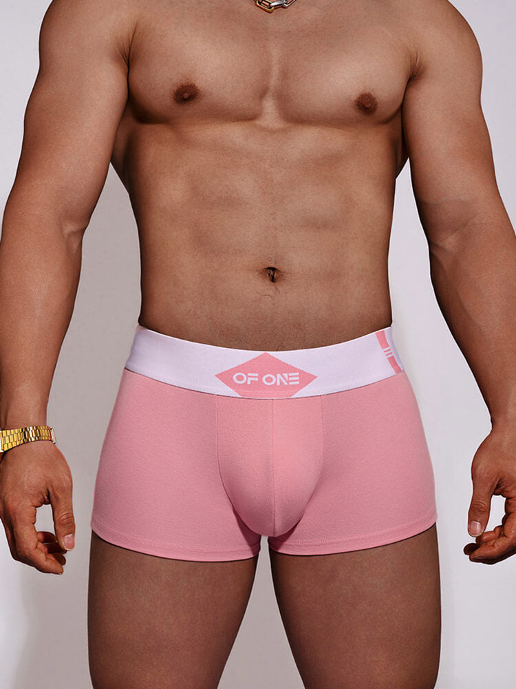 Men's Wide-Waisted Sexy High-Elastic Trunks