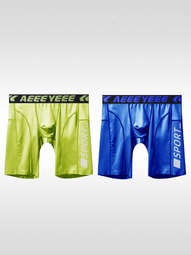 Men's High Elasticity Tight-Fit Quick-Dry Sports Shorts