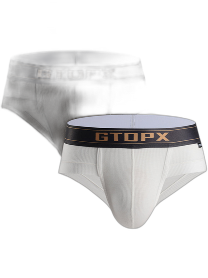 2 Pack Men's Big Support Pouch Modal Briefs