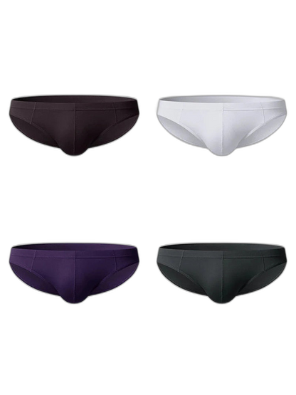 4 Pack Soft Modal Breathable Men Briefs