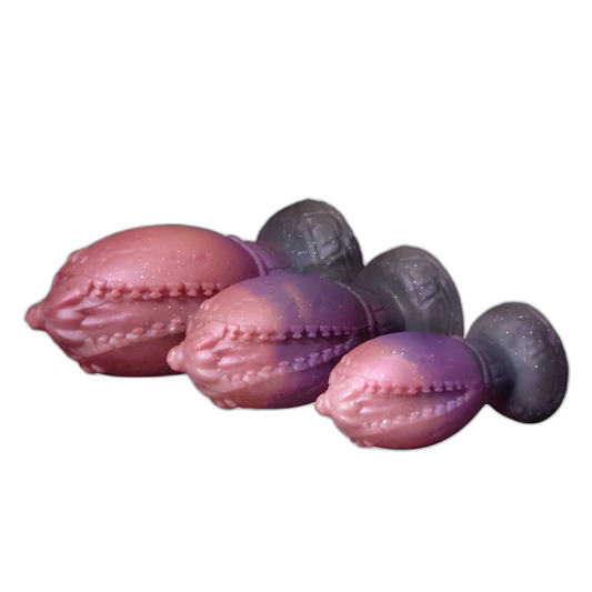 Dragon Hatch Silicone Egg Plug - Huge Anal Toy - Silicone Butt Plug - Anal Trainer