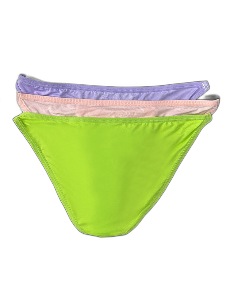 2 Pack Men's Breathable Low-Rise Ultra-Soft Modal Bikini