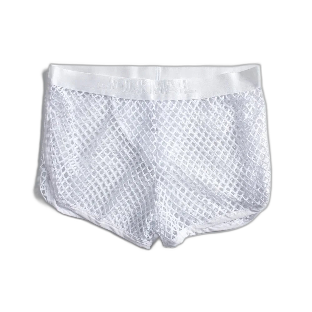 Jockmail 'Reveal All Fishnet' Underwear Shorts