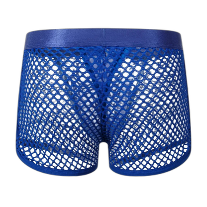 Jockmail 'Reveal All Fishnet' Underwear Shorts