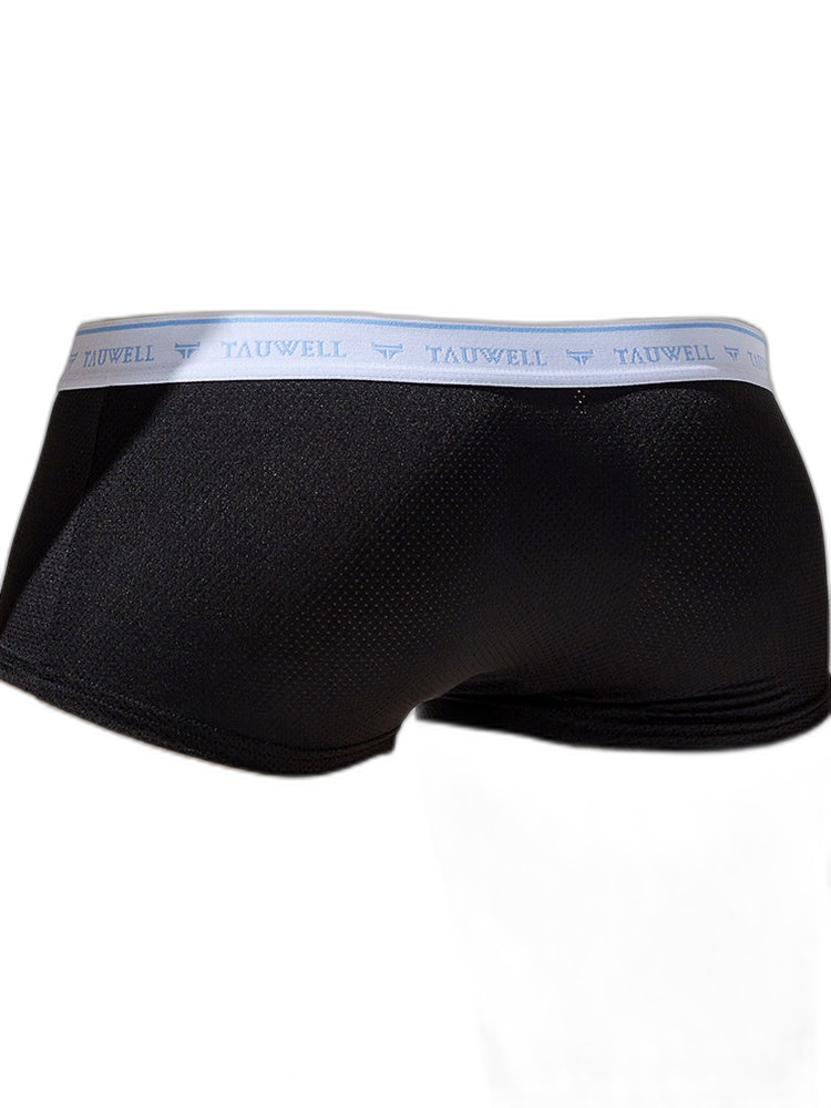 2 Pack Men's Sexy Comfortable Breathable Solid Color Trunks