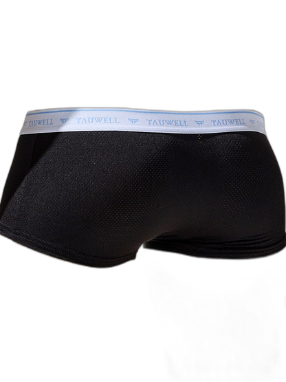 2 Pack Men's Sexy Comfortable Breathable Solid Color Trunks