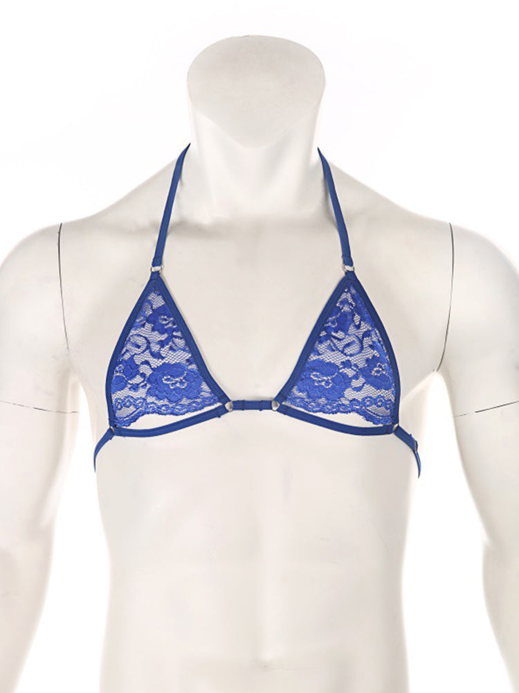 Men's Adjustable Breastless Bra