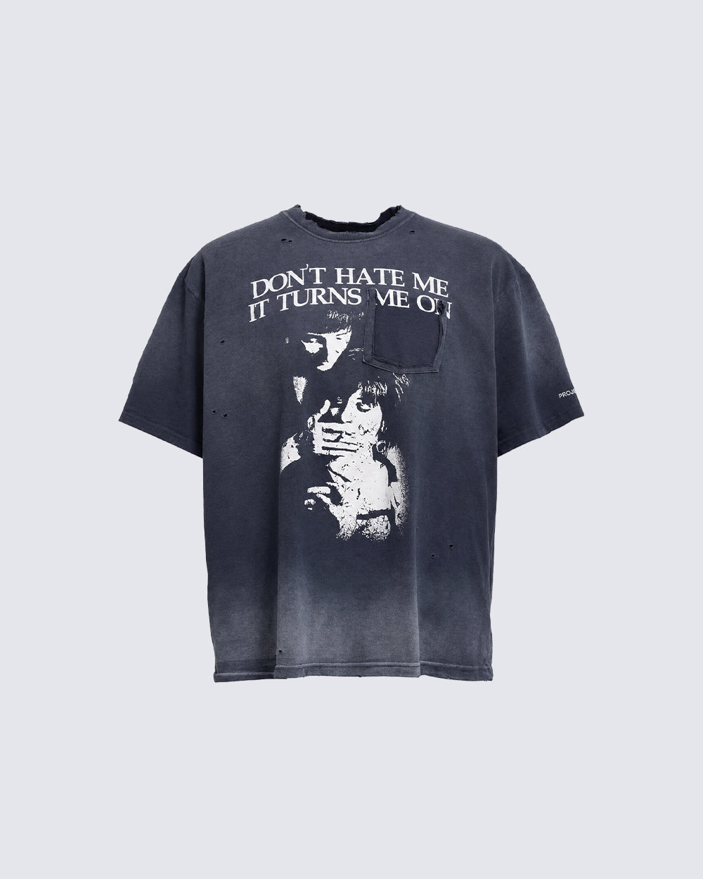 KIIKIO Grunge Distressed Tee