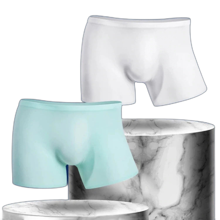 3 Pack Cool Trackless Thin Pouch Men's Trunks