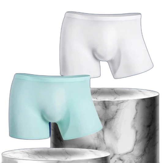 3 Pack Cool Trackless Thin Pouch Men's Trunks