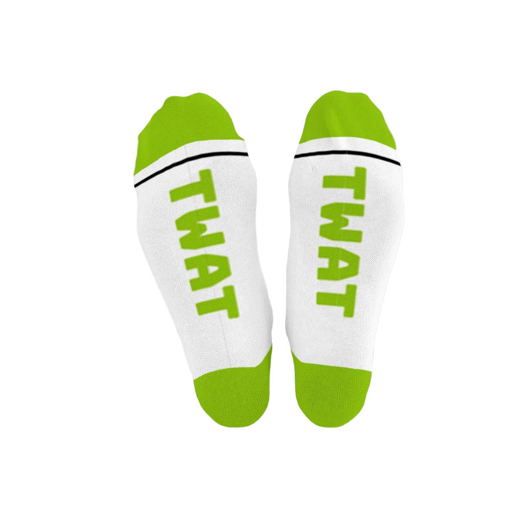 TWAT Cotton Crew Socks Mid-length