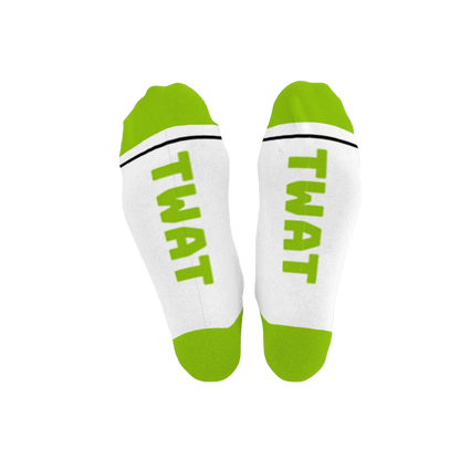 TWAT Cotton Crew Socks Mid-length